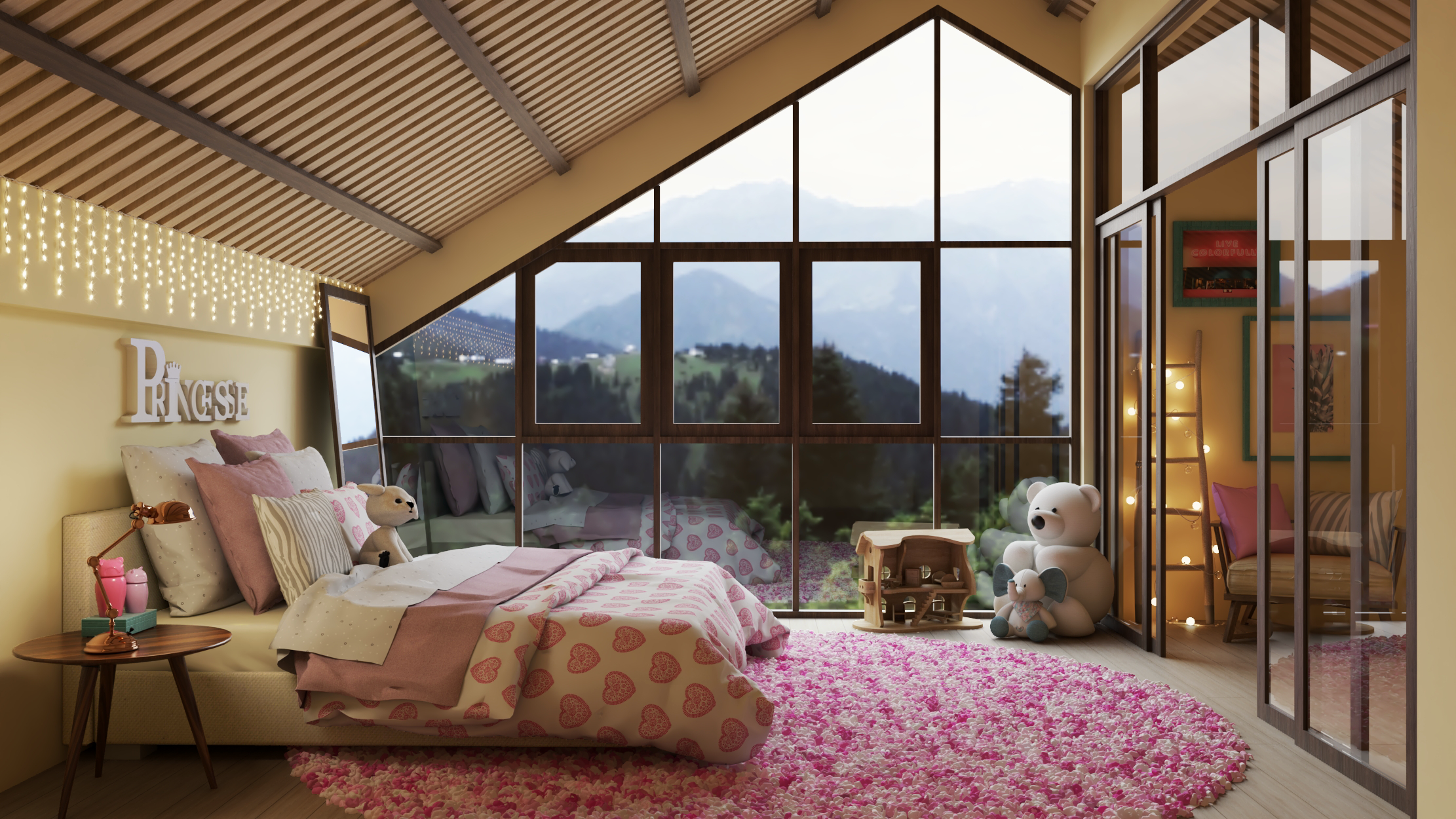 Girl Bedroom – Scandinavian Design