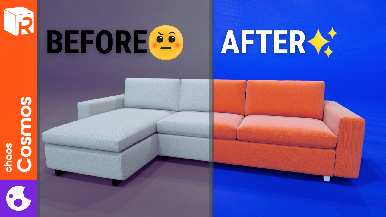 How to Change Materials for V-Ray Cosmos Assets in SketchUp